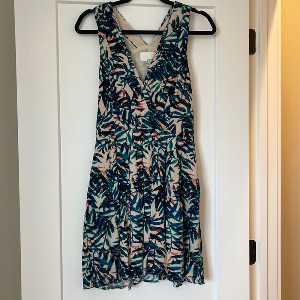 Palm leaf dress